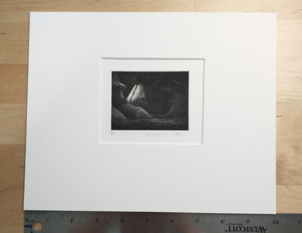 Ice cave (Mounted in 8x10 inch matboard) - Image 2